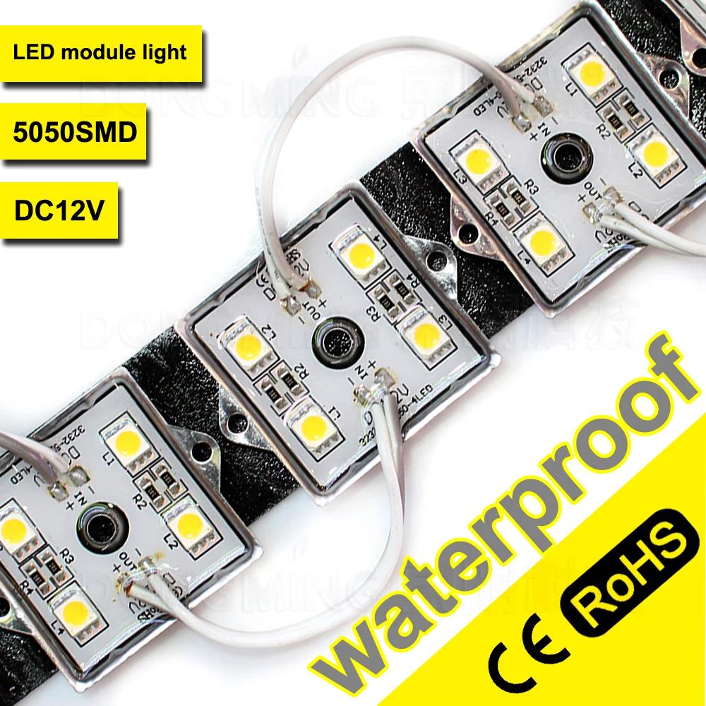 LED  5050SMD  ο ȭƮ  ȭƮ ׸  4 Leds   LED  LED  50 / IP65